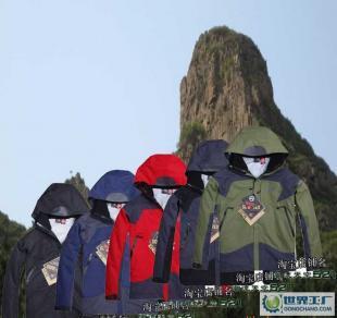 The North Face北面抓绒两件套冲锋衣 二手交易中的高端户外装备之选